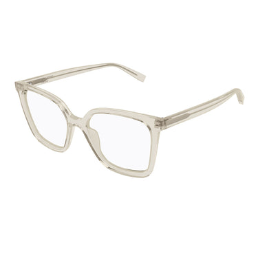 Saint Laurent Occhiali da Vista SL 910 004 Beige Trasparente Donna 2