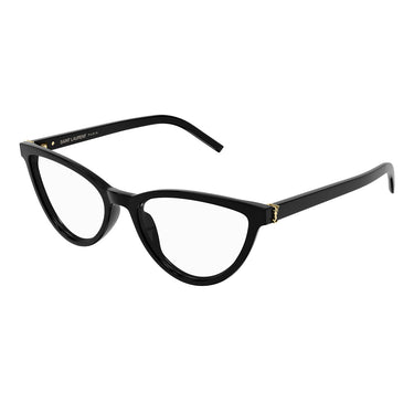 Saint Laurent Eyeglasses SL M138 001 Black/Transparent Women 2