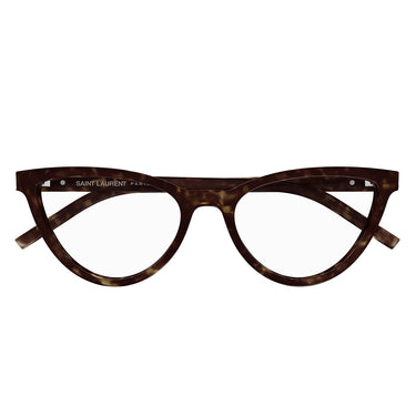 Saint Laurent Eyeglasses SL M138 002 Brown/Transparent Women