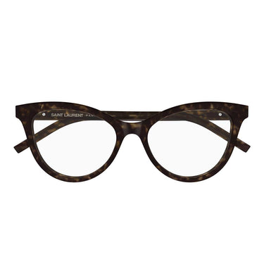 Saint Laurent Occhiali da Vista SL M164 002 Marrone Scuro Trasparente Donna
