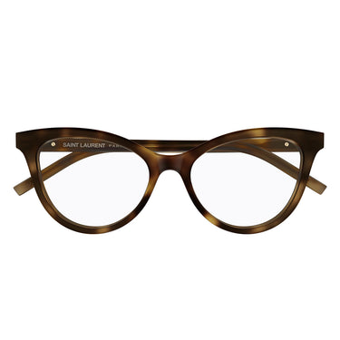 Saint Laurent Occhiali da Vista SL M164 009 Marrone Trasparente Donna