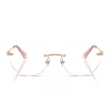 Swarovski Occhiali da Vista SK1038 4014 Oro Rosé/Trasparente Donna