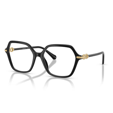 Swarovski Occhiali da Vista SK2075 1001 Nero/Trasparente Donna