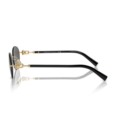 Tiffany & Co. Sunglasses TF3104D 6216S4 Pale Gold Dark Gray Women 3