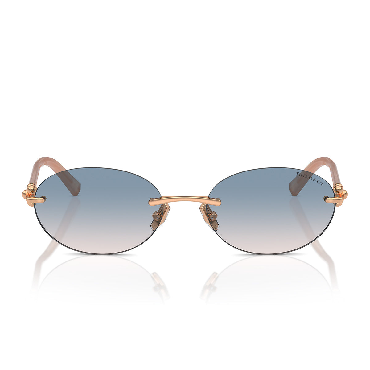 Tiffany Gafas de Sol TF3104D 621716 Oro Rosé/Marrón Claro