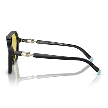 Tiffany & Co. Occhiali da Sole TF4198 800185 Nero Giallo Unisex 3