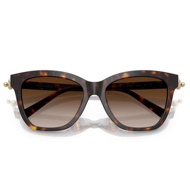 Tiffany & Co. Sonnenbrille TF4241D 80153B Havana/Braun Sfumato Damen 2