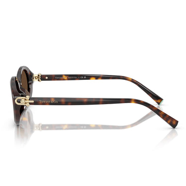 Tiffany & Co. Sunglasses TF4242D 80153G Havana/Light Brown Women 2