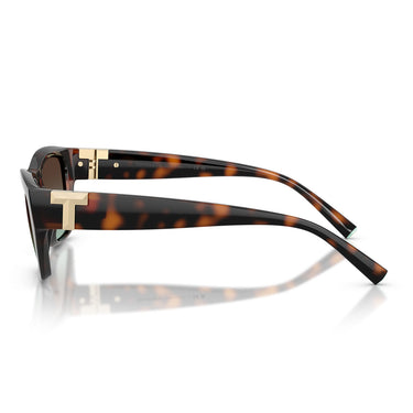 Tiffany & Co. Occhiali da Sole TF4255U 80155D Marrone Azzurro Sfumato Unisex 3