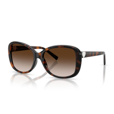 Tiffany & Co. Occhiali da Sole TF4257U 80153B Marrone Marrone Sfumato Donna 2