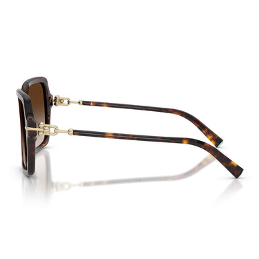 Tiffany & Co. Occhiali da Sole TF4260U 80153B Marrone Marrone Sfumato Donna 3