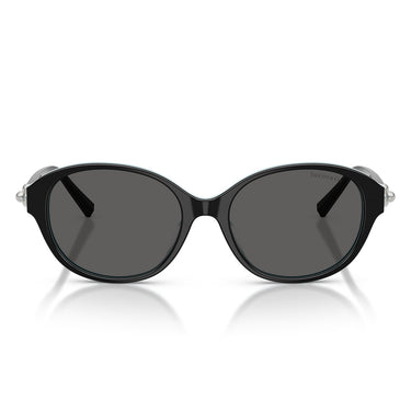 Tiffany & Co. Occhiali da Sole TF4263D 8055S4 Nero Su Blu Tiffany Grigio Scuro Donna