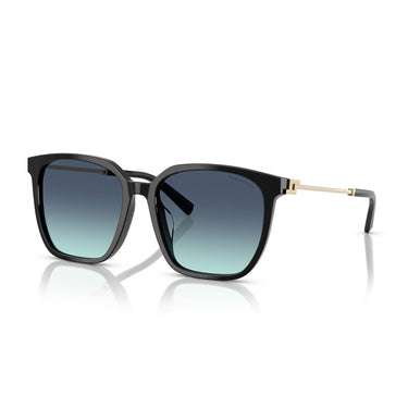 Tiffany & Co. Occhiali da Sole TF4244D 80019S Nero/Blu Sfumato Donna