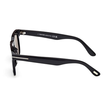 Tom Ford Sonnenbrille FT0751 01D Dax Schwarz/Grau Verlauf Unisex Polarisiert