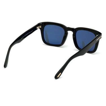 Tom Ford Occhiali da Sole FT0751 01V Dax Nero-Blu Unisex Polarizzati 5