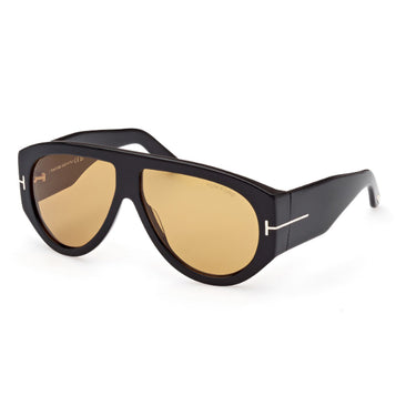 Tom Ford Sunglasses FT1044 01E Bronson Black/Brown Unisex