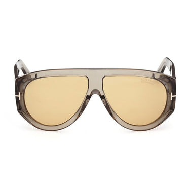 Tom Ford Occhiali da Sole FT1044 93E Bronson Verde Chiaro Marrone Chiaro Unisex