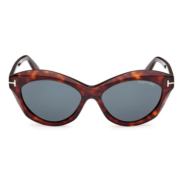 Tom Ford Sunglasses FT1111 54V Havana-Green Tones Unisex