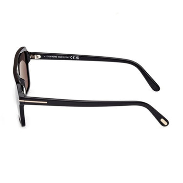Tom Ford Occhiali da Sole FT1176 01A Vincent Nero/Grigio Scuro Unisex 2