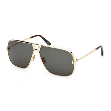Tom Ford Sunglasses FT1204 30N Stavros Gold/Green Men