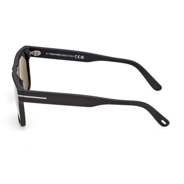 Tom Ford Occhiali da Sole FT1205 02N Calder Nero Opaco Verde Uomo 3
