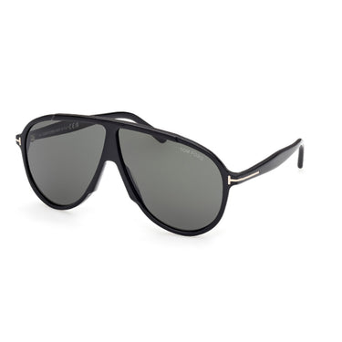 Tom Ford Sunglasses FT1211 01N Vladimir Black/Green Men
