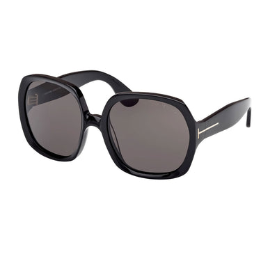 Tom Ford Occhiali da Sole FT1221 01A Saffron Nero/Grigio Sfumato Donna