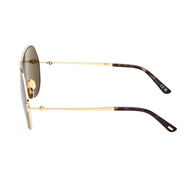 Tom Ford Sunglasses FT1281 30N Rickie-02 Gold/Green Unisex 3