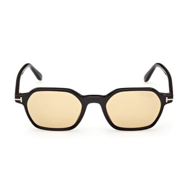 Tom Ford Occhiali da Sole FT1301 01E Joey Nero Lucido Marrone Uomo Fotocromatici