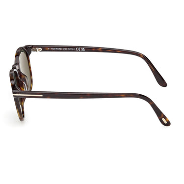 Tom Ford Sunglasses FT1302 52R Holt Brown/Green Unisex Polarized 3