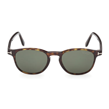 Tom Ford Okulary Przeciwsłoneczne FT1302 52R Holt Marrone/Verde Unisex Polaryzowane 1