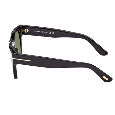 Tom Ford Sonnenbrille FT1304 01N Finn Schwarz/Grün Herren 3