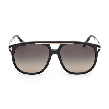 Tom Ford Sunglasses FT1306 01B Sam Black Smoke Gray Unisex