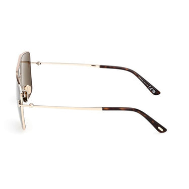 Tom Ford Sunglasses FT1307 28N Eliott Gold/Green Unisex 2