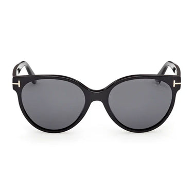 Tom Ford Okulary Przeciwsłoneczne FT1311 01D Tallulah Czarny/Dymny Szary Damskie Polaryzacyjne
