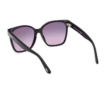 Tom Ford Sunglasses FT1312 01B Iris Black Smoke Gray Women 4