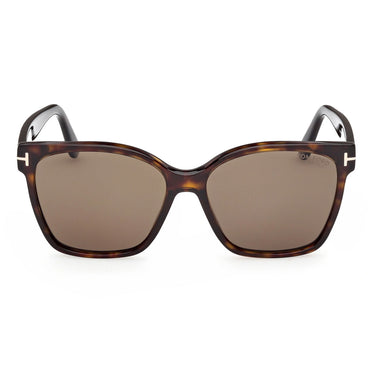 Tom Ford Okulary Przeciwsłoneczne FT1312 52H Iris Brązowy/Brązowy Damskie Polaryzacyjne