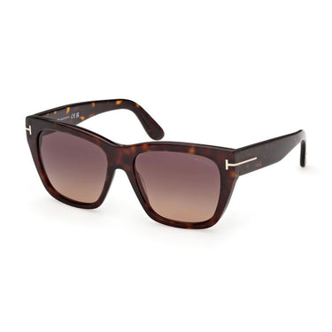 Tom Ford Occhiali da Sole FT1343 52T Flynn Marrone Bordeaux Sfumato Donna 2