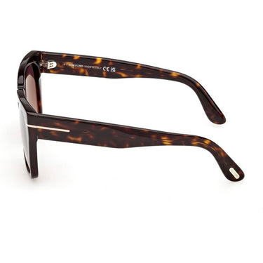 Tom Ford Occhiali da Sole FT1343 52T Flynn Marrone Bordeaux Sfumato Donna 3