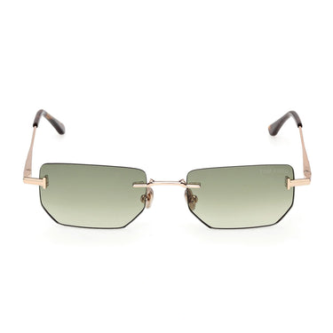 Tom Ford Sunglasses FT1355 28P Ethan Rose Gold/Green Gradient Unisex