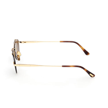 Tom Ford Sunglasses FT1356 30F Astor Gold/Brown Gradient Unisex 3