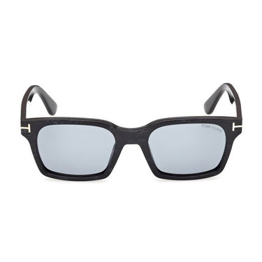 Tom Ford Occhiali da Sole FT1403 55A Hayden Nero Sfumato Blu Uomo