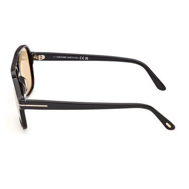 Tom Ford Occhiali da Sole FT1406 01E Madison Nero Giallo Uomo Fotocromatici 3