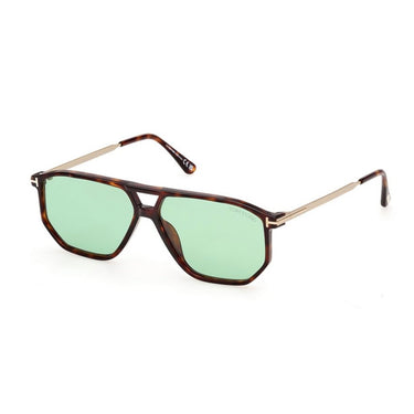 Tom Ford Occhiali da Sole FT1481 54N Billie Marrone Verde Unisex 2