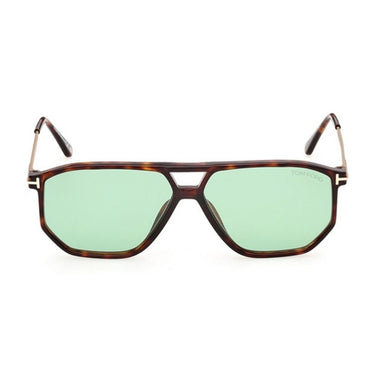 Tom Ford Occhiali da Sole FT1481 54N Billie Marrone Verde Unisex