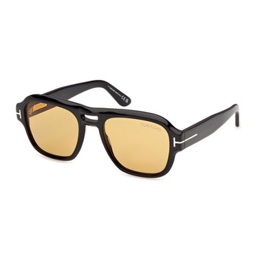 Tom Ford Occhiali da Sole FT1484 01E Mason Nero Giallo Unisex 2