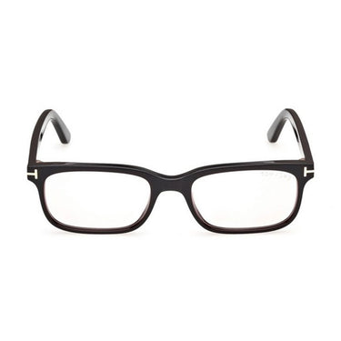 Tom Ford Occhiali da Vista FT1480 01S Scout Nero Lucido Trasparente Unisex
