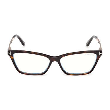 Tom Ford Occhiali da Vista FT6135-B 052 Marrone Trasparente Donna