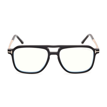 Tom Ford Occhiali da Vista FT6183-B 001 Nero Oro Trasparente Uomo