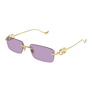 Valentino Occhiali da Sole VG0067S 004 Oro/Viola Donna 2